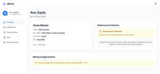 Corporate Menu System
