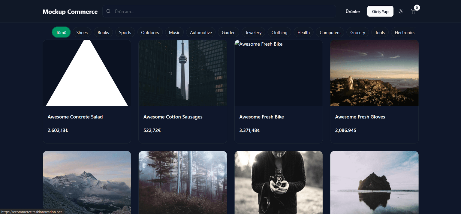 E-Commerce Taskinnovation